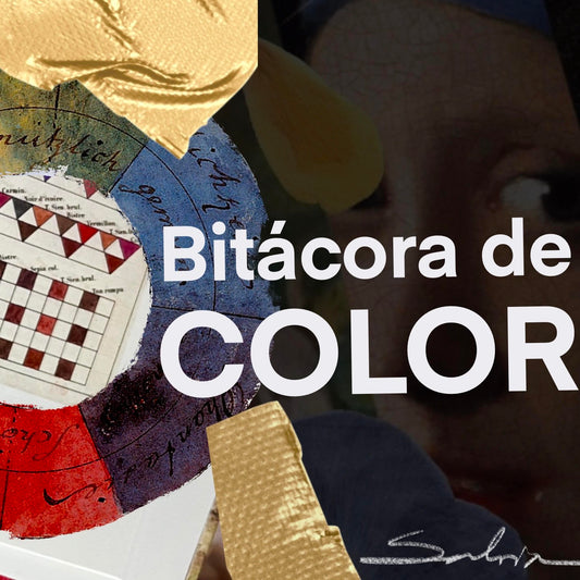 Portada curso Online de Sara Viloria Bitácora de color, ejercicios de color y acuarela