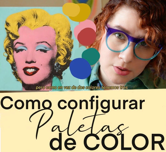 curso de color configurar paleta de color Sara viloria - Taller acuarela